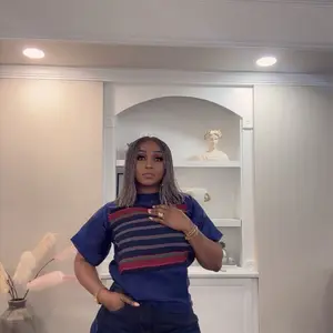 Aso Elan Kitae Luxe Organza Top - Elegant Striped Design for Women's Fashion