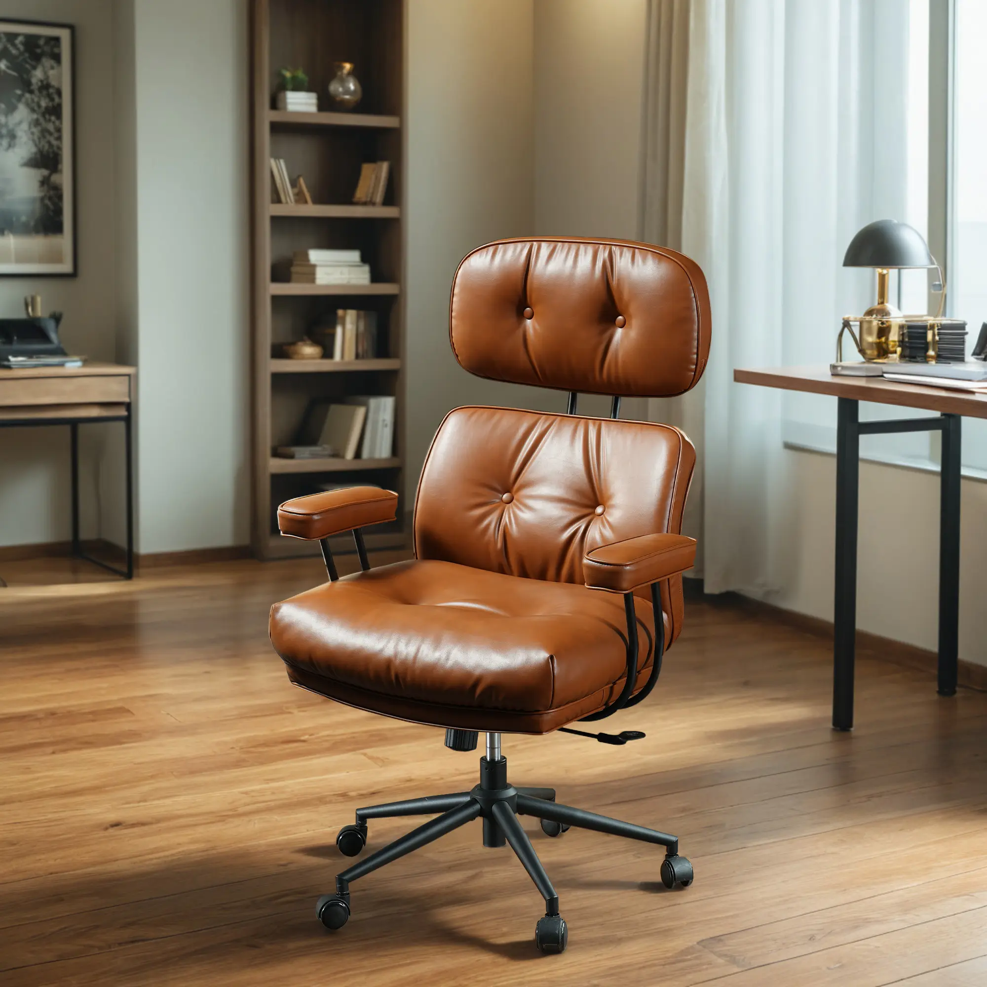 PU Fabric Light Brown