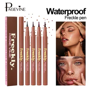 Freckle Pen, Soft Dot Faux Freckle Stamp for Natural Lifelike Makeup, Waterproof & Long Lasting Quick Dry Magic Fake Freckles Stain Marker, Lightweught and Esay to Apply for All Skin Tones