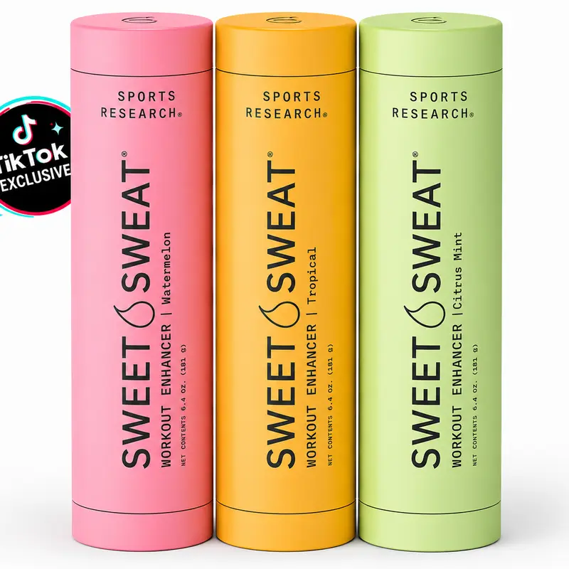 TikTok Exclusive: Sweet Sweat 3-Pack Bundle