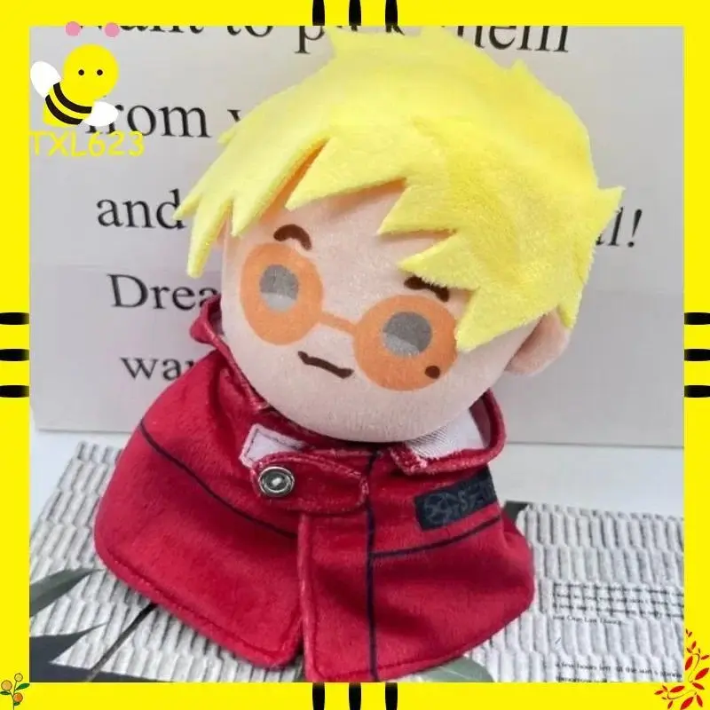 16cm Trigun Stampede Plush Vash The Stampede Doll Soft Stuffed Toy Birthday Gift For Kids