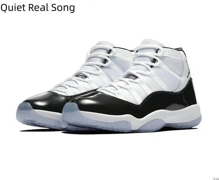 White Black Gloss High Top Sneakers | Unisex Street Cushion Casual Basketball Shoes