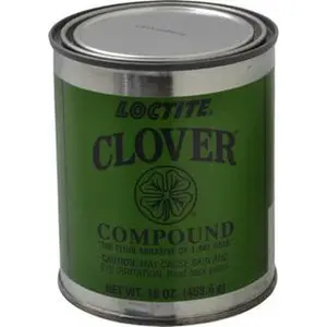 Loctite Grease Compound - 1 Lb, 240 Grit, Grade B, Black & Gray, General Purpose Adhesive Grease, Part No. 232895