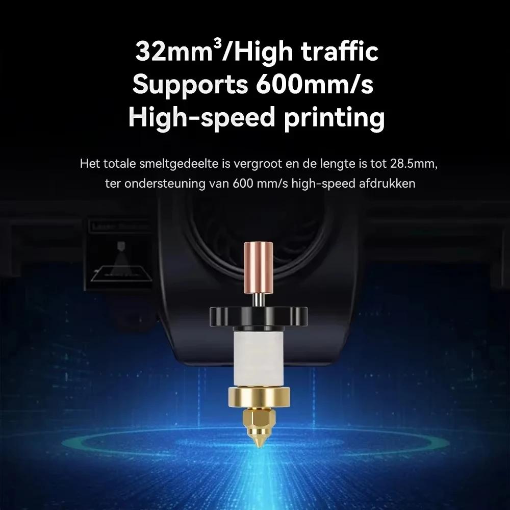 Hotend 0.4mm Nozzle for Creality Ender 3 V3 KE Ceramic Heating Replacement, 3d printed