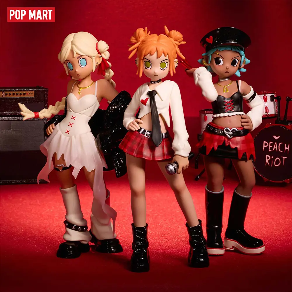 POP MART Peach Riot Bloody Valentine Figures, Collectible Toys