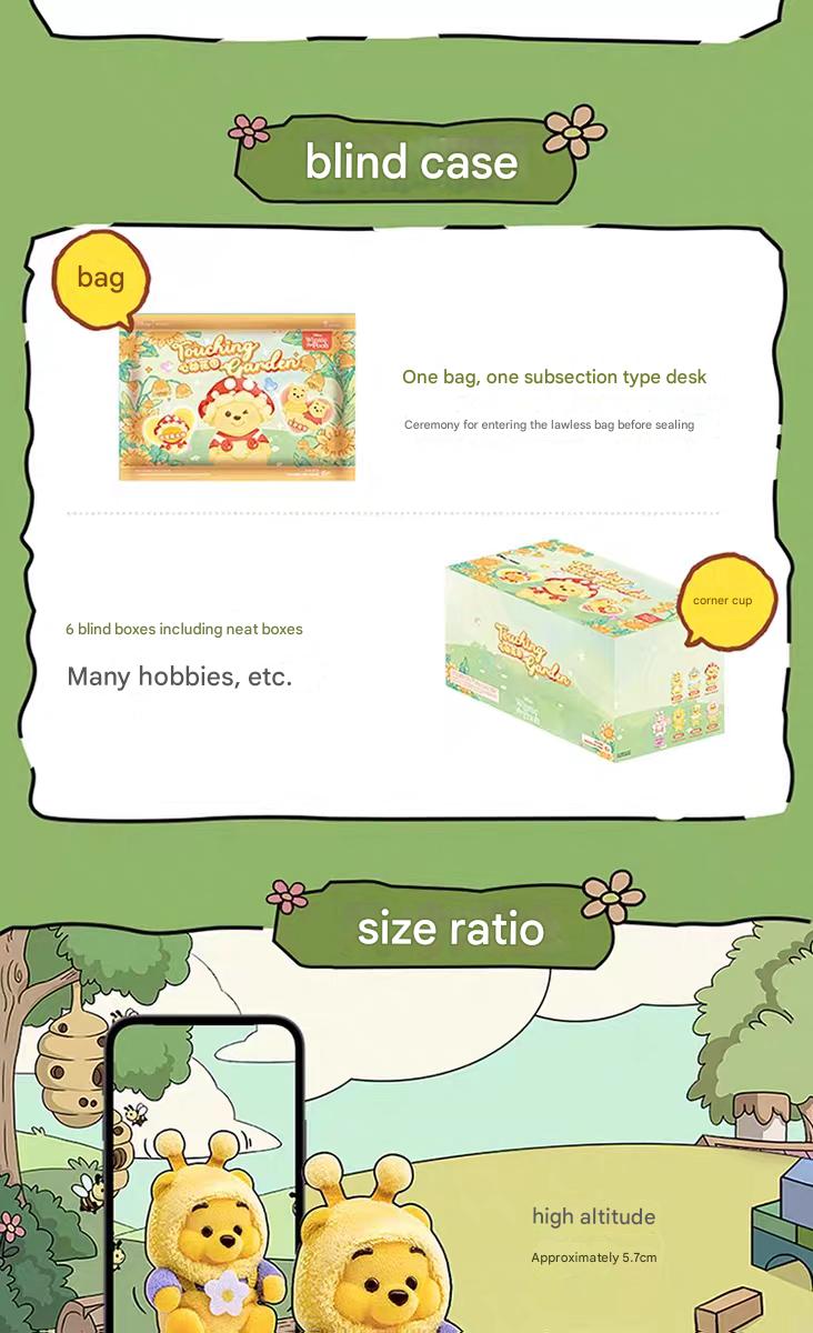 Miniso Disney Winnie the Pooh Heart Garden Series Plush Blind Box - Cute Stuffed Toy: Perfect Girls' Birthday Gift & Plush Collectible Miniso Disney Winnie the Pooh Heart Garden Series Plush Blind Box - Cute Stuffed Toy: Perfect Girls' Birthday Gift & Plush Collectible