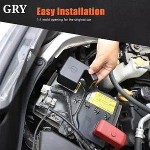 Car Battery Negative Protection Cover For Subaru Forester 2019-2024 ABS Black Interior Accessories