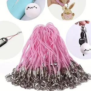 20pcs Of Cute Sexy Style Mobile Phone Chain With Lobster Clasp DIY Jewelry Making For Korean Style Hand String Necklace Mobile Phone Chain Making Decoration
