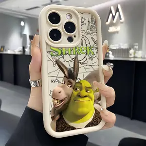 Cartoon Funny Movie Shreks Phone Case For iPhone 17 Air 16,15,14,13,12,11,Pro,MAX