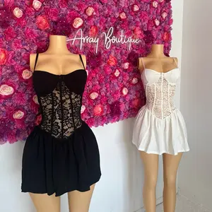 Women's Casual Lace Dress for Summer, Perfect for Any Occasion - Womenswear