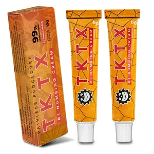 Tattoo Numbing Cream (2 Pack) - For Tattoos -99% Max Strength Pain Relief Rub for Tattoos, Piercings, Laser Hair Removal 10g