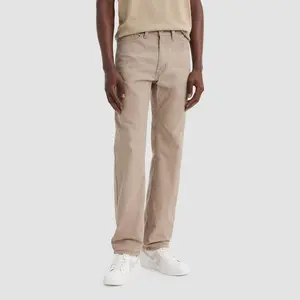 Levi's Men's 505 Straight Jeans - Tan 32x30: Cotton Denim, Mid Rise, Stretch Fabric