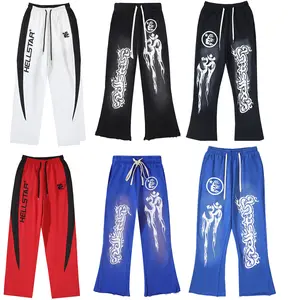 Men Women Hell Washed Aged Stu Casual star Trousers Pants