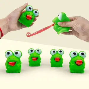 Pinch Frog Dinosaur Toy, Funny Sensory Stress Relief Fidget Toy, Cat Toy, School Gift for Kids, Fun Toy