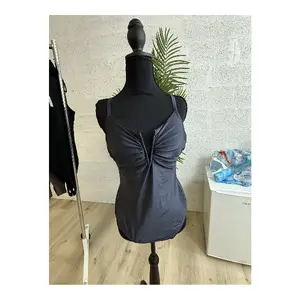 One Piece Blue / Gray Bathing Suit - Shade and Shore