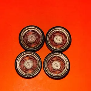 1/24-1/43 scale 18x7.5mm rims (rose gold rays)