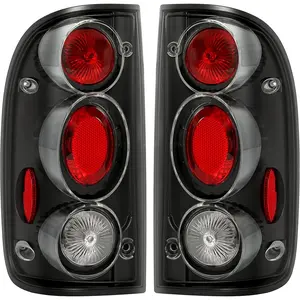 KQQIO Tail lights Pair Compatible with 2001 2002 2003 2004 Toyota Tacoma Signal Brake Tail Lamp Lights