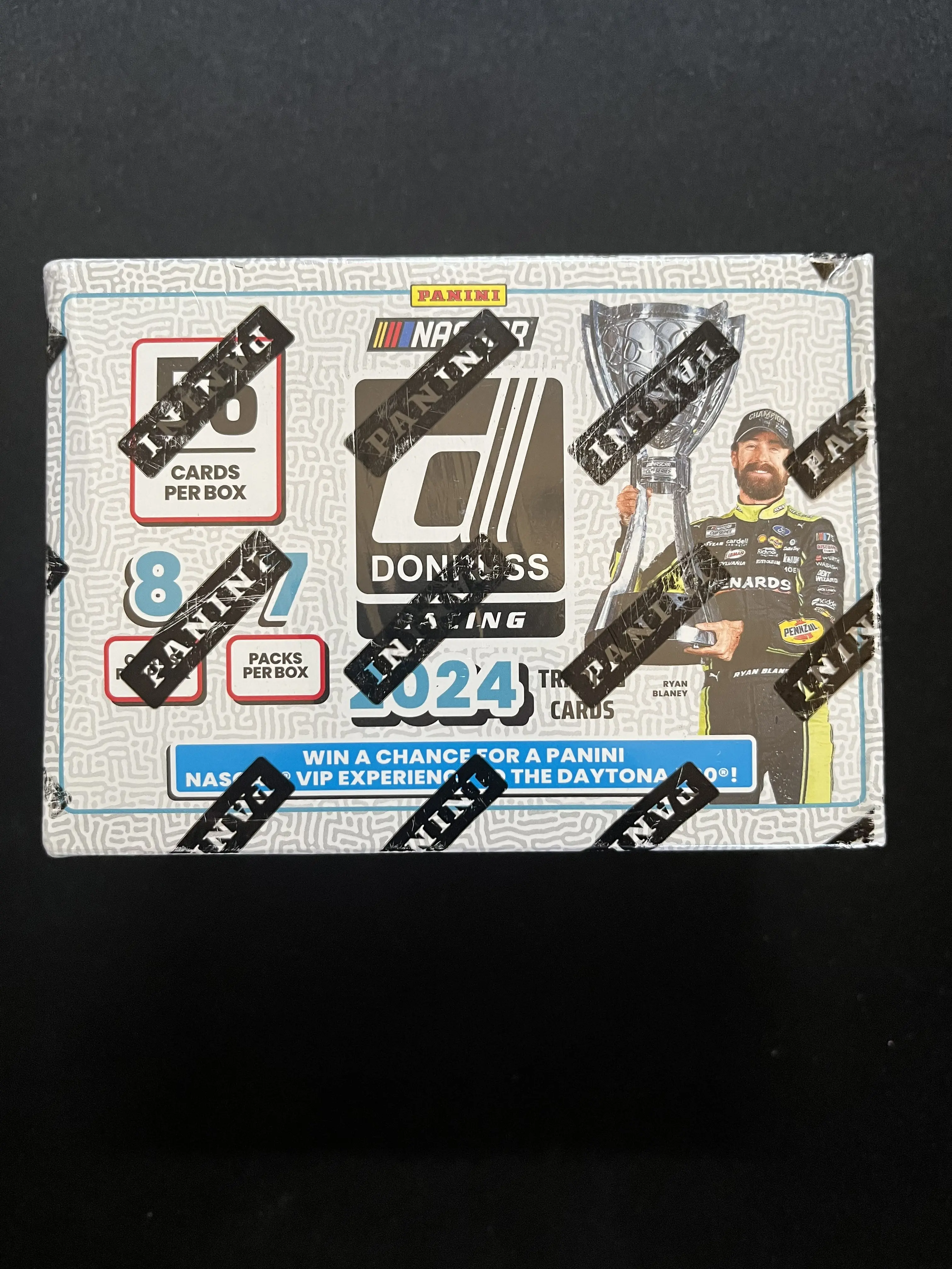 Panini 2024 Donruss Nascar Racing Blaster Box - 8 Packs Per Box, 10 Cards Per Pack, Win a Chance for a VIP Experience at the Daytona 500