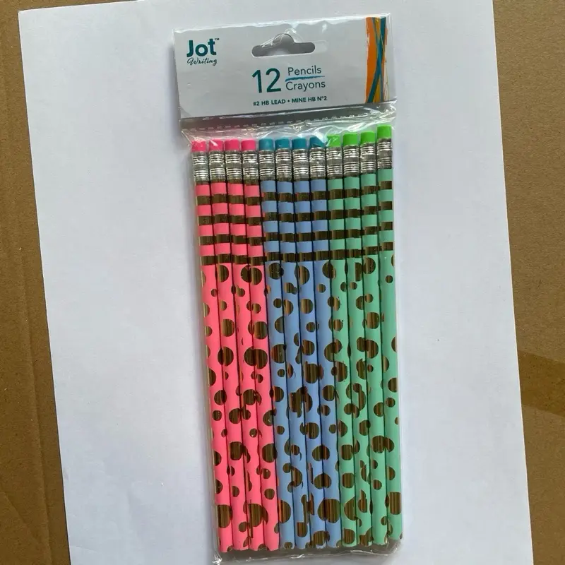 Pencils, 12-Pack Graphite Writing Pencils for Students, Smooth-Writing School Supplies