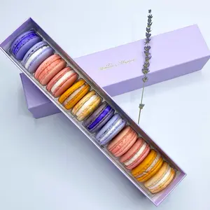 “Bouquet of Flowers” Macarons box of 12 Dessert Snack