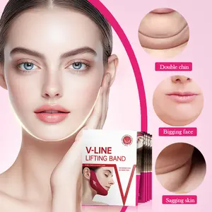 Line Lifting Mask-Double-ChinRemover-Snatched Jawline-Vegan Mask -SmoothsFine Lines-Hypoallergenic Fabric -OOIUWOZ Beauty Body Care