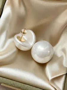 Elegant Vintage Pearl Stud Earrings, Minimalist Design, Perfect for Daily Wear, Office, Parties, Weddings, Bridesmaid Jewelry, Engagements, Holidays