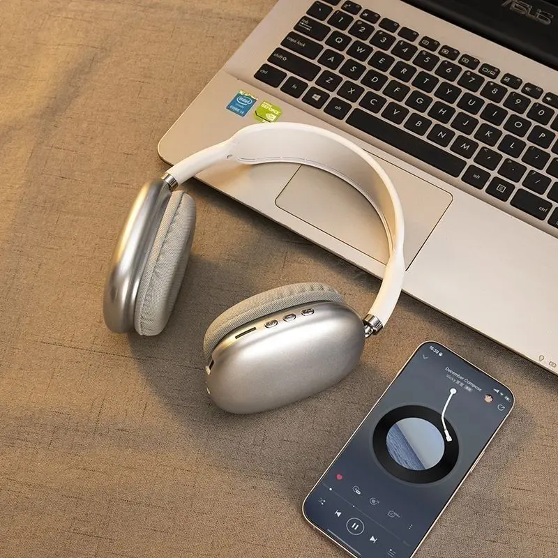 Max Wireless Over-Ear Headphones, Active Noise Cancelling, Transparency Mode, Personalized Spatial Audio, Dolby Atmos, Bluetooth Headphones for iPhone