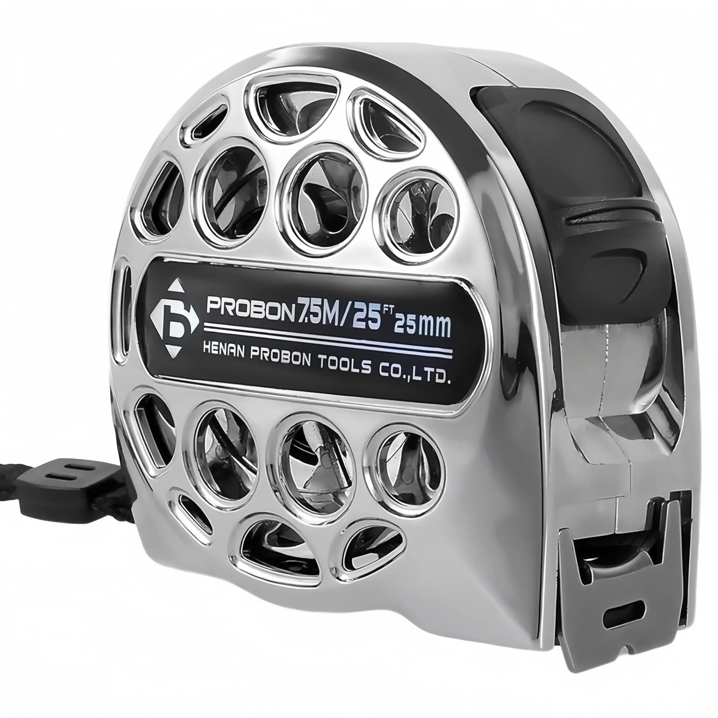 Stainless Steel Tape Measure, 7.5M/25Ft Anti-corrosion Telescopic Metric Ruler, Anti-fall & Wear-resistant Stainless Steel Tape Measure