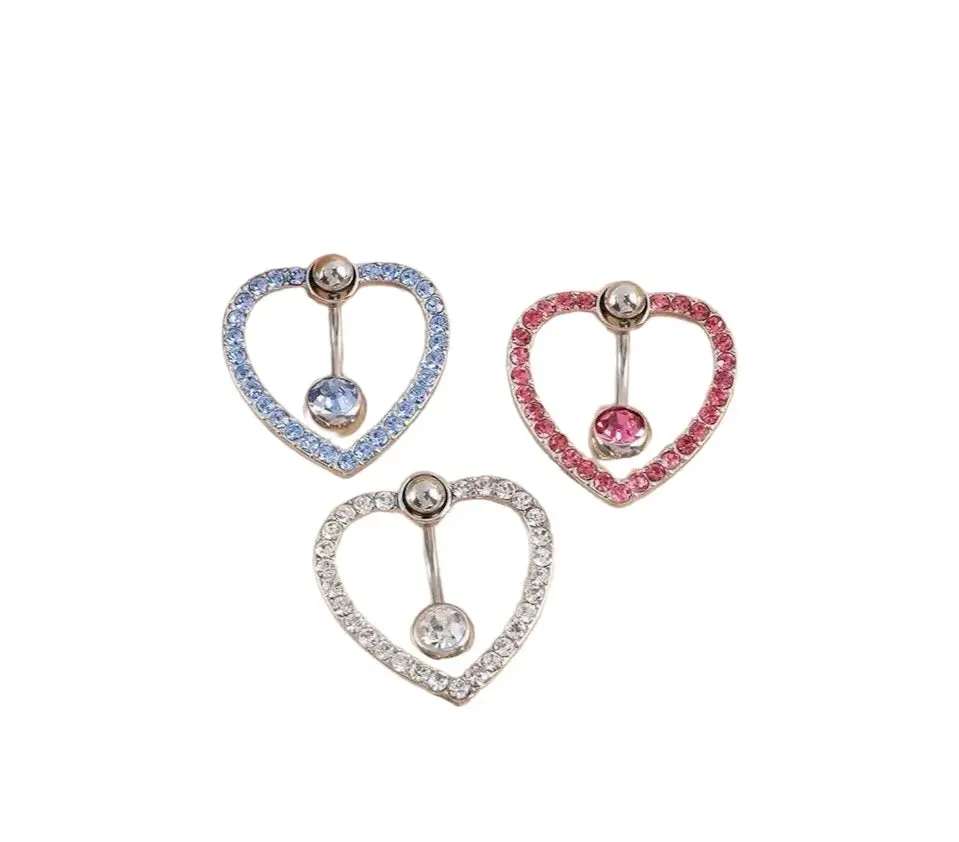 Close Heart Belly Ring
