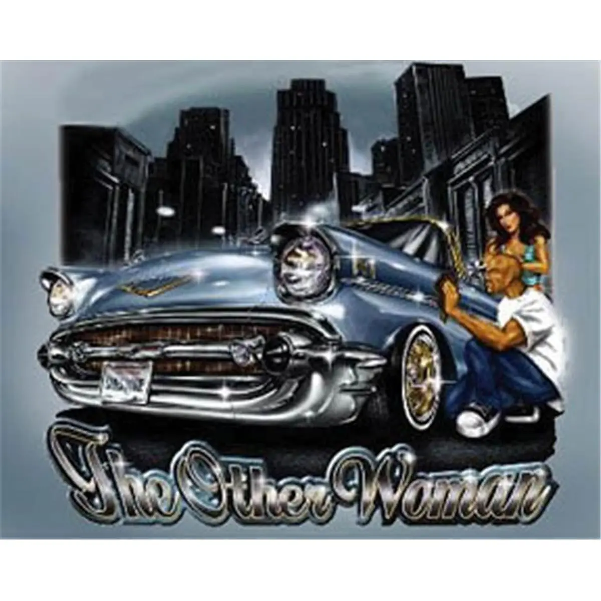 The Other Woman Lowrider Artistic Poster Print (1057-08x10-LO) - 8x10 in. Decorative Hangable Home Decor, Room Inspo Bedroom Wall Art Accessory, Bedroom Decor