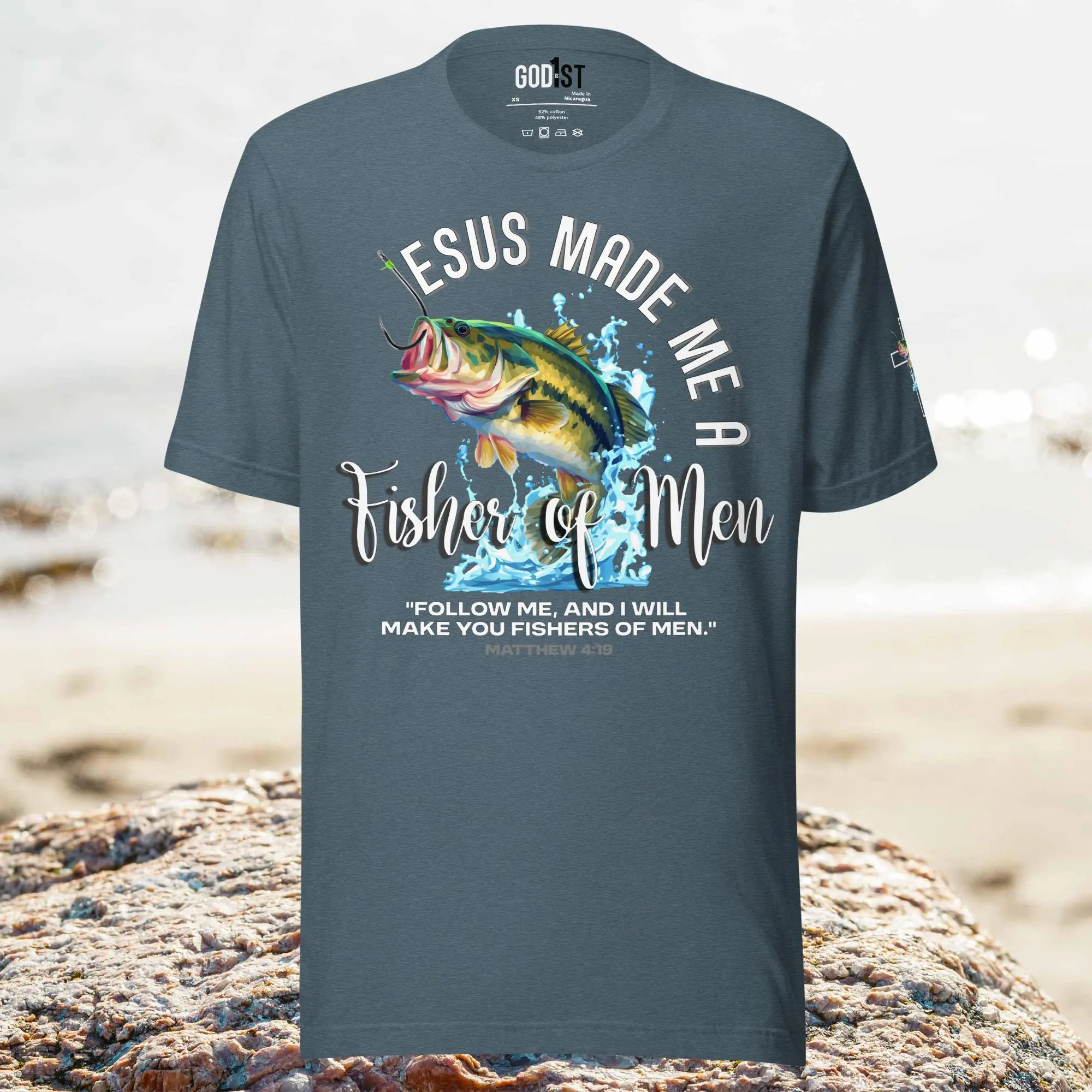Fishers of Men Matthew 4:19 Dark Colors