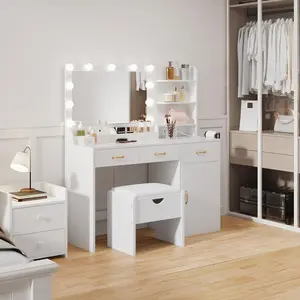 Garvee Vanity Desk Makeup Table