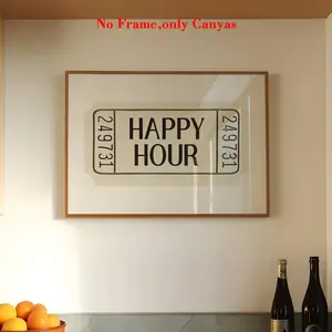 Wall Art Poster, Fun Cocktail Print, Western Quote Canvas Painting, Living Room Decor, Bedroom Aesthetic, Gift Idea, Unframed Painting