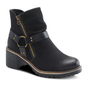 Patrizia by Spring Step Lug Sole Boots - Firewood