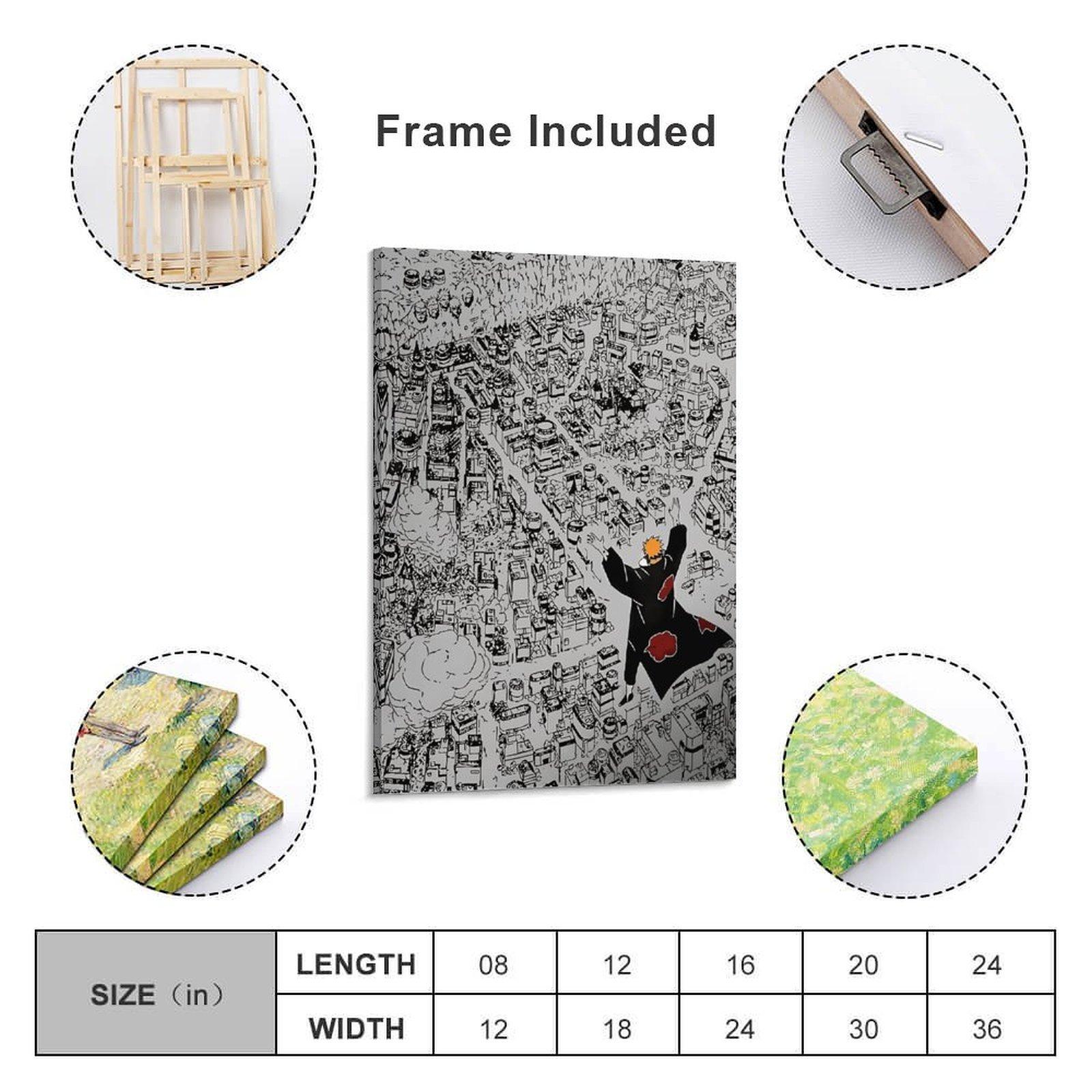 Naruto Shippuden Poster - Pain Poster Anime Poster Wall Decoration