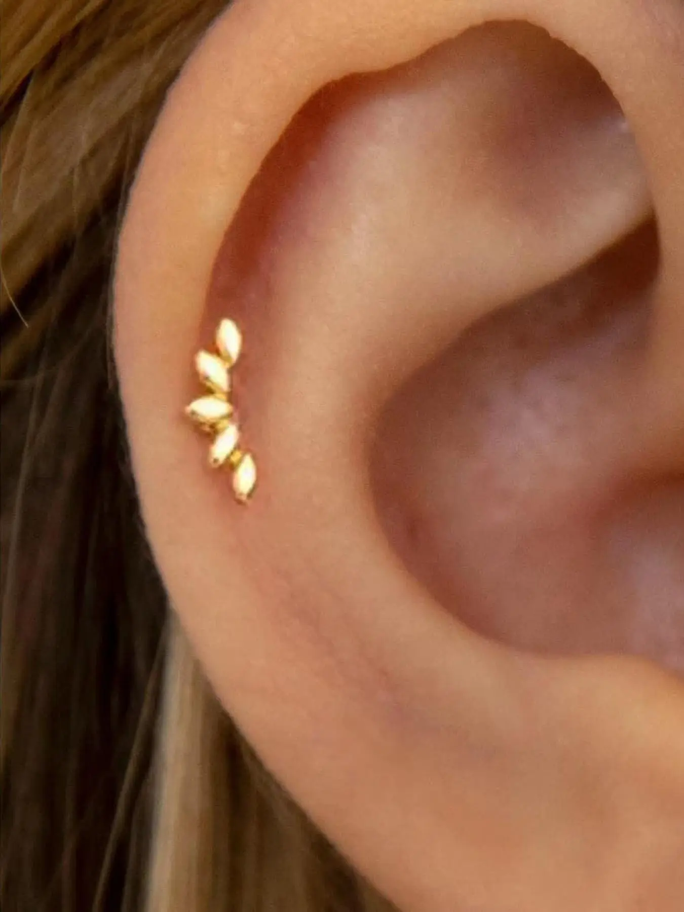 16gauge Flat Back Earrings Stud for Cartilage Tragus Helix Conch Piercing, Hypoallergenic Stainless Steel Earrings Stud Jewelry, Ear Studs, Flat Pierced Jewelry, Hypoallergenic Metal Jewelry