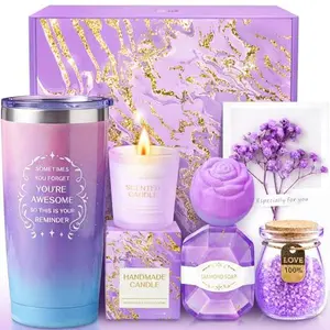Luxury Self-Care Spa Gift Basket for Women, Perfect for Birthdays, Mother's Day, and Thank You Gifts