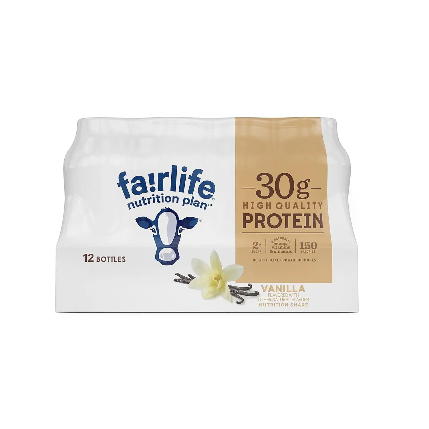 Fairlife Nutrition Plan Vanilla Meal Replacement Protein Drink, 11.5 fl oz (12 Pack)