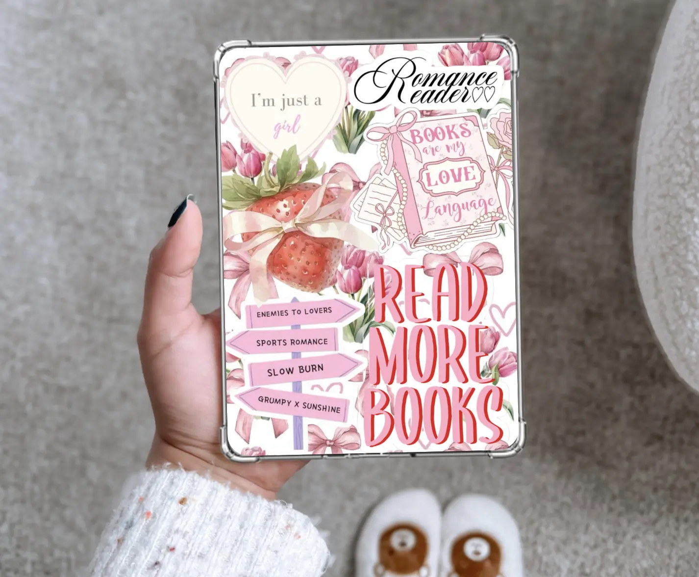 Read More Books Kindle E-Reader Case Insert