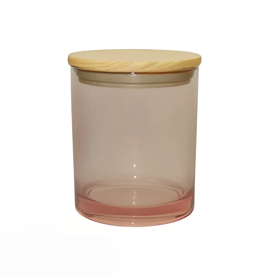 Creamy Cashmere Fragrance Candle - Rose Cali Glass Jar, 13.5 oz, Durable Home Decor with Aromatic Scent