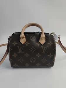 Pre-owned Louis Vuitton canvas Crossbody Bags louis vuittion speedy nano KY01987【BF 12Z】ty