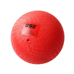 7" Playground Balls, Kickball, Bouncy Dodge Ball, Handball (Red/Purple/Blue/Green/Yellow/Orange/Rainbow）