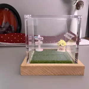 3D Holographic Pet Memorial Box - Reunite with Your Soulmate Pet ,PersonalizedDigital Keepsake for Pet Owners Transparent Display Interactive Memory Gift