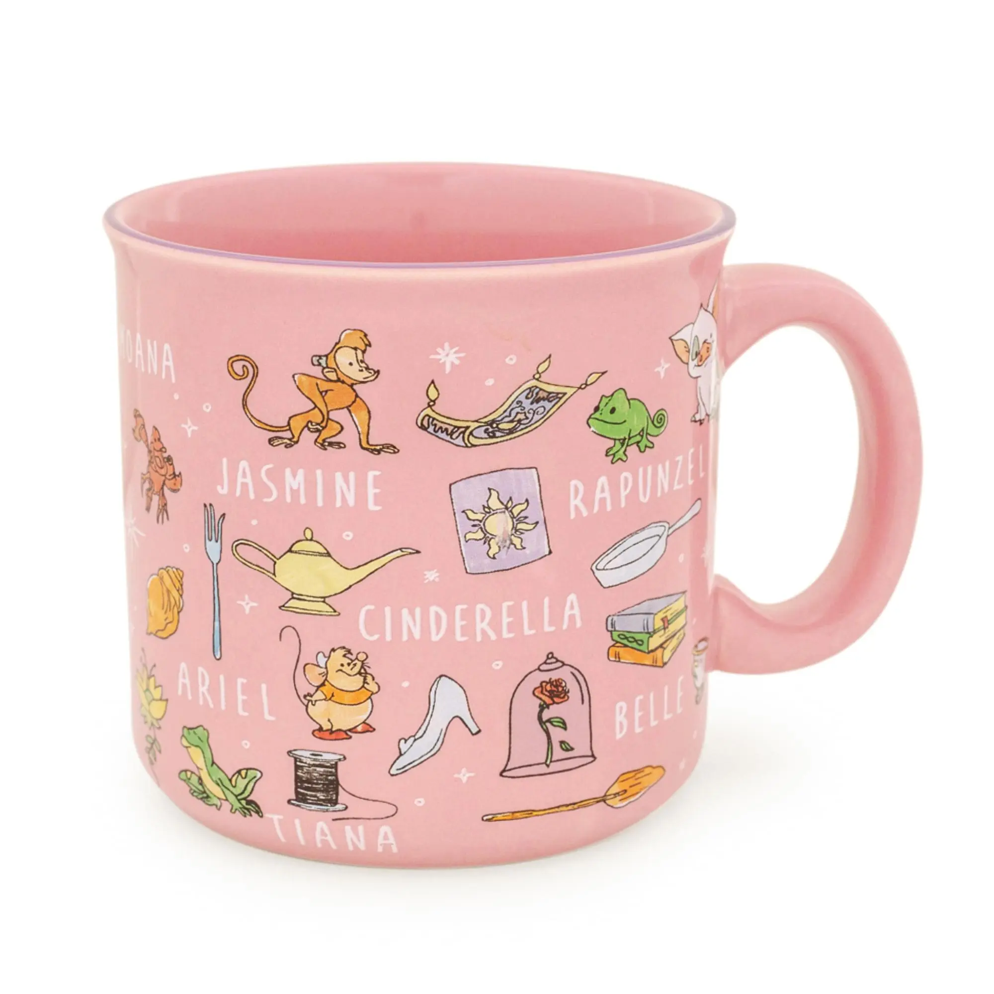 Disney Princess Icons Ceramic Camper Mug | Holds 20 Ounces Disney Princess Icons Ceramic Camper Mug | Holds 20 Ounces