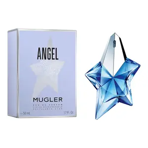 Mugler Angel for Women Eau de Toilette Rechargeable Refillable Star Spray, 1.6 Ounce