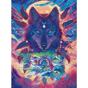 Wolf Magic L9976 Counted Cross Stitch Kit