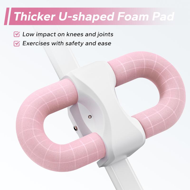 Merach Adjustable Ab Trainer Machine with LCD Monitor, Foldable Ab Exercise Machine for abs, Arm, Leg, Buttocks Shaper, Core & Ab Trainer at Home Gym for Women,  Workout Equipment, TikTokShopBlackFriday