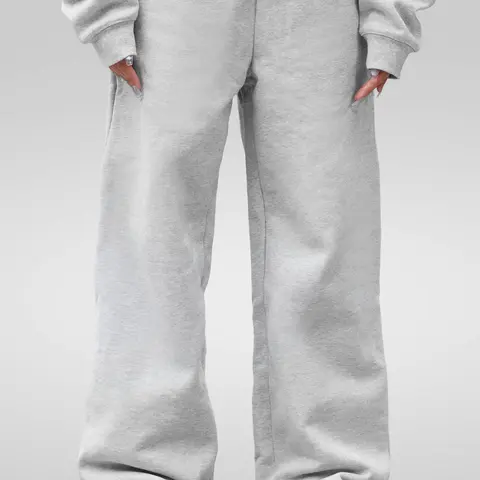 600 GSM 'Heather Grey' Core Sweatpants