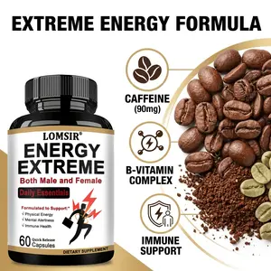 Energy Supplement to Support Mental Alertness and Immune Health with Vitamins A C, D, E, Zinc and More, Energy Daily Essentials Multivitamin, 60 Capsules