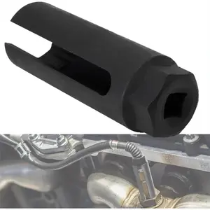 Oxygen Sensor Socket with Side Wire Cutout 3/8-Inch Drive by 7/8-Inch 22mm Fit for Most Vehicle O2 Removal and Installation Offset Oxygen Sensor Socket